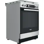 Whirlpool WS67G1CMX/MEA Vrijstaande gasfornuis grijs, roestvrij staal A - Afbeelding 2