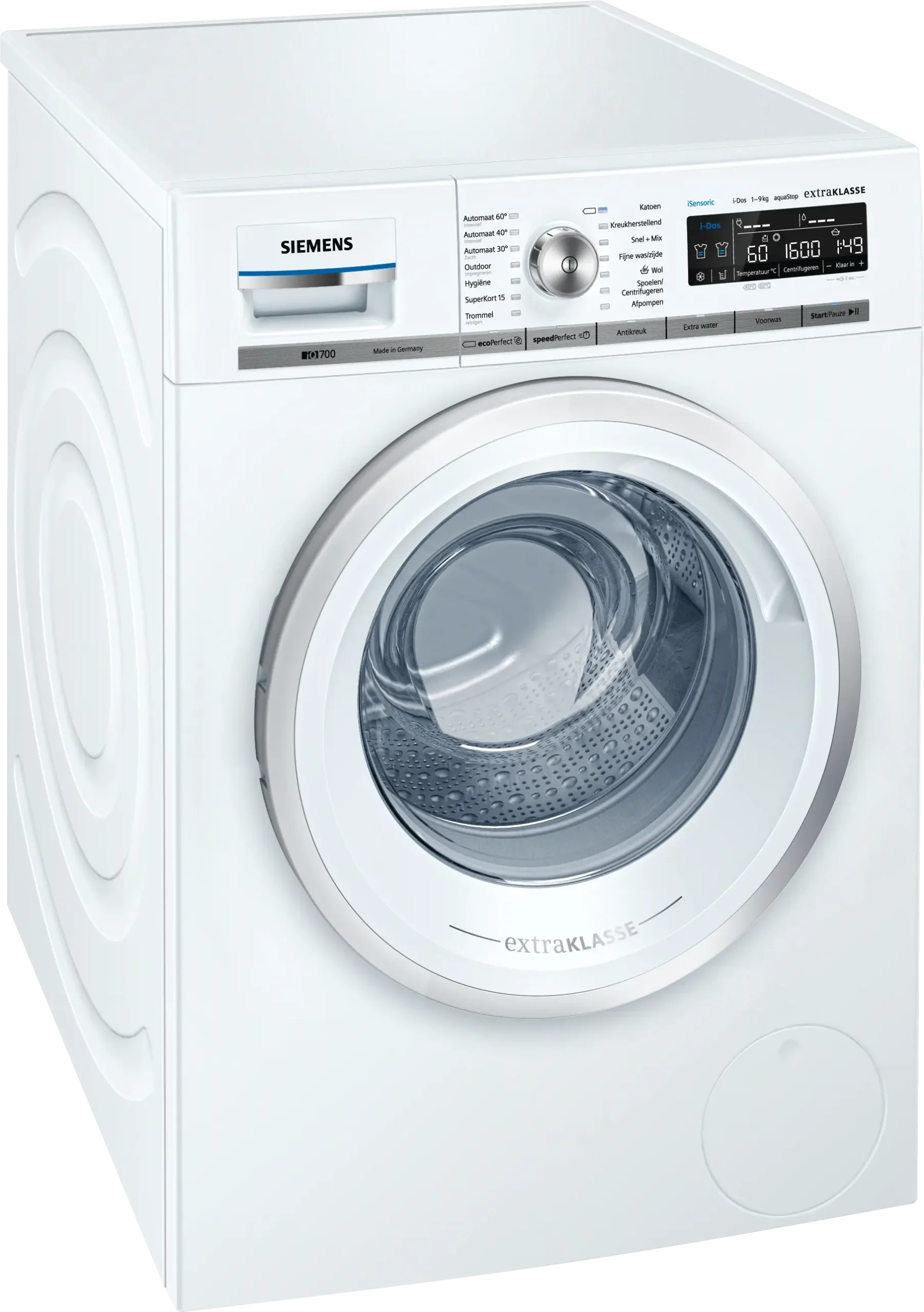 MCSA00825027_WM16W692NL_def Siemens Wasmachine WM16W692NL 9kg 1400toeren - Afbeelding 1