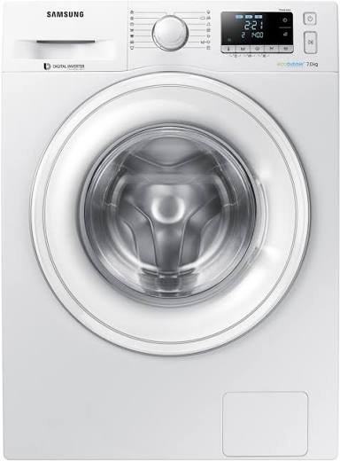 images Samsung WW70J5426DW EcoBubble Wasmachine 7 kg 1400 toeren - Afbeelding 1