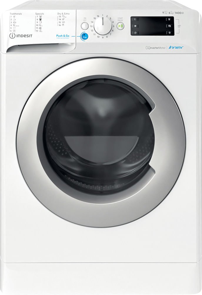 indesit-bde96435-front Indesit BDE 96435 9EWS EU – vooraanzicht, fabrikantfoto